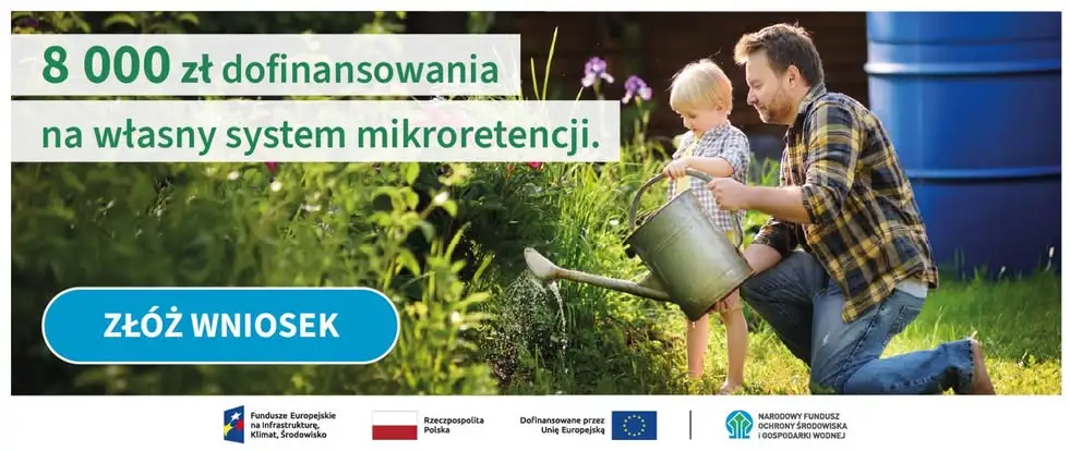 Nabór wniosków o dofinansowanie mikroretencji w Wielkopolsce – 8 000 zł dotacji