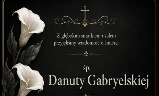 Pożegnanie śp. Danuty Gabryelskiej – wieloletniej sołtys Kotusza