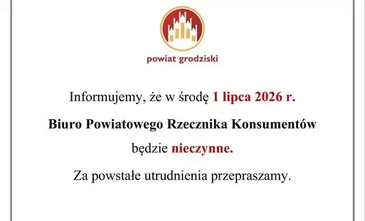 Biuro Rzecznika Konsumentów nieczynne 1 lipca – ważne zmiany w e-doręczeniach