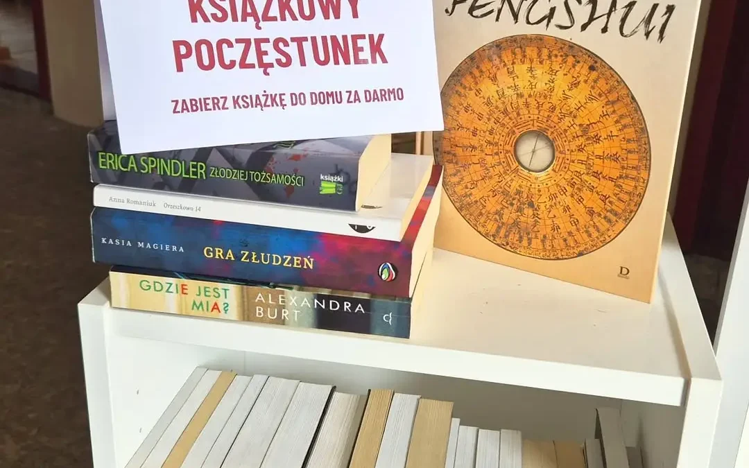 Bookcrossing w Rostarzewie – nowe książki czekają na czytelników
