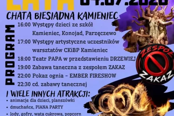 Strażacy z Kamieńca zapraszają na Powitanie Lata z nauką pierwszej pomocy