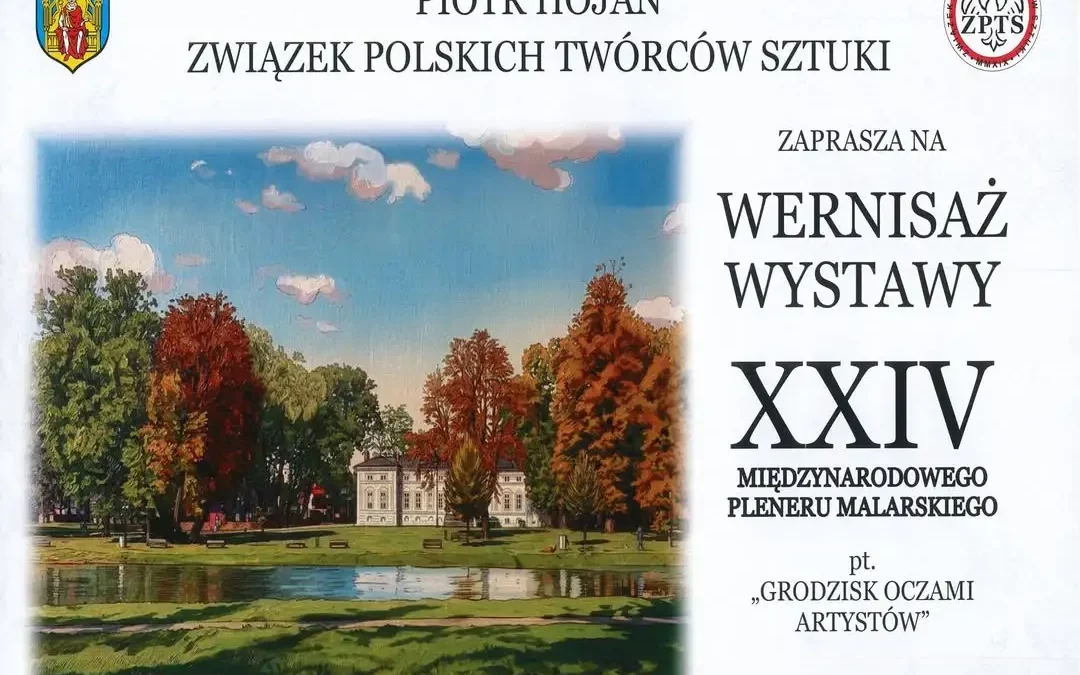 Wernisaż XXIV Międzynarodowego Pleneru Malarskiego w Grodzisku Wielkopolskim