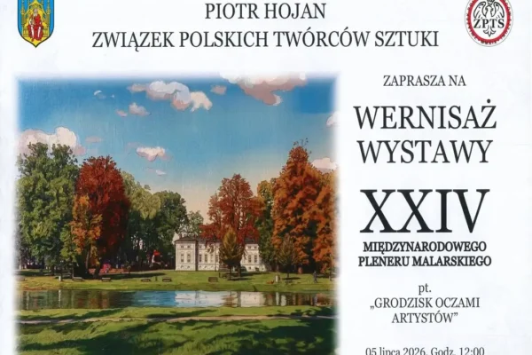 Wernisaż XXIV Międzynarodowego Pleneru Malarskiego w Grodzisku Wielkopolskim