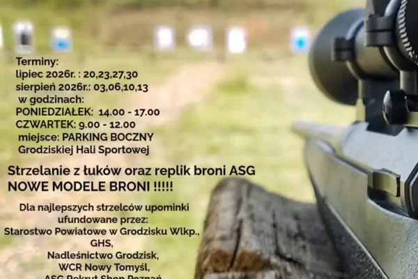 Wakacyjna Strzelnica GHS – rusza nowy sezon strzeleckich emocji