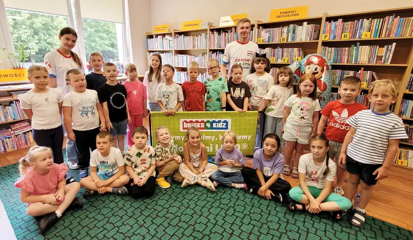 Legoroboty i inżynierskie wyzwania w bibliotece w Rakoniewicach
