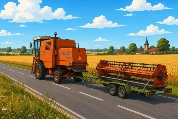 Bezpieczne żniwa – apel do rolników i kierowców