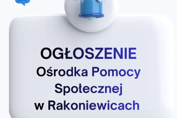 OPS Rakoniewice informuje o terminach składania wniosków o zasiłki i stypendia