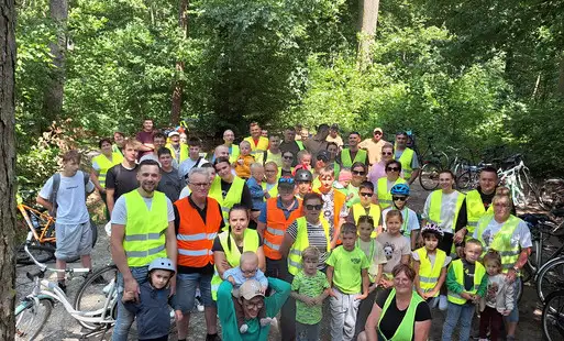 Piknik rodzinny i rajd rowerowy w Gradowicach przyciągnął mieszkańców