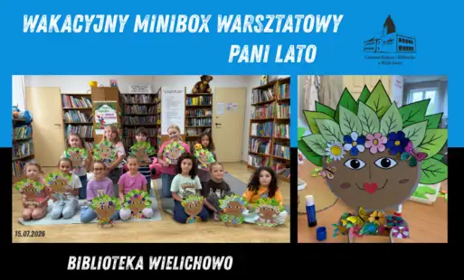 Wakacyjny Minibox Warsztatowy – „Pani Lato” w Bibliotece