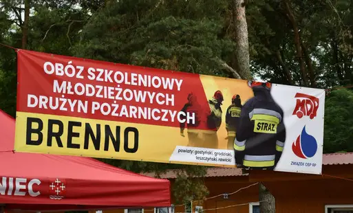 XX Międzypowiatowy Obóz MDP w Brennie – pasowanie mimo deszczu