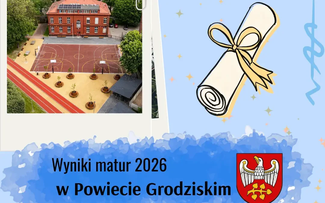 Świetne wyniki matur w szkołach Powiatu Grodziskiego – zdawalność powyżej średniej krajowej