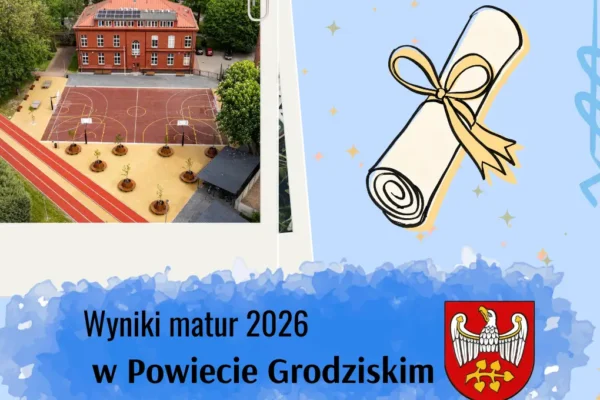 Świetne wyniki matur w szkołach Powiatu Grodziskiego – zdawalność powyżej średniej krajowej