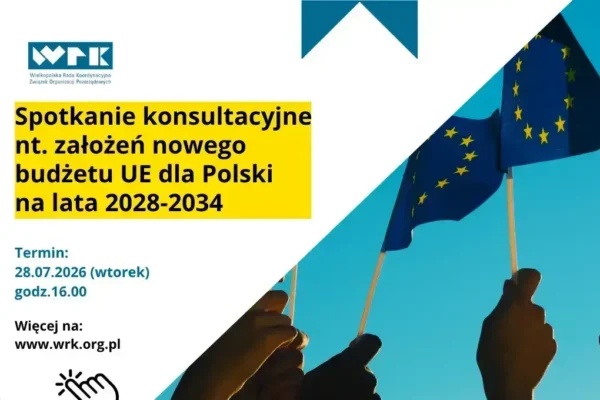 Konsultacje dla NGO w Poznaniu – nowa perspektywa unijna 2028-2034