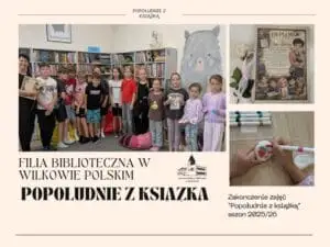 Zakończenie „Popołudnia z książką” w Wielichowie – lody i wędrujące kamyczki