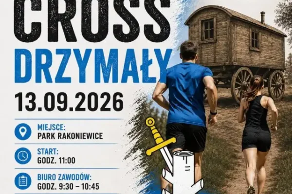 Cross Drzymały 2026 – bieg i nordic walking w Rakoniewicach
