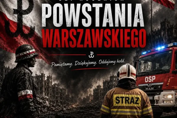 Godzina „W” – strażacy OSP w całej Polsce oddadzą hołd Powstańcom Warszawskim