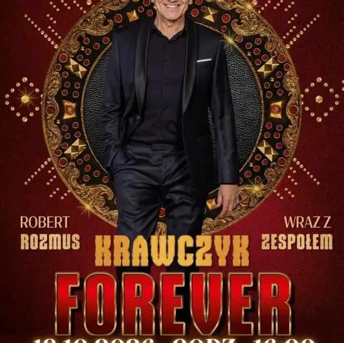 Robert Rozmus zaśpiewa w Rakoniewicach – koncert „Krawczyk Forever” już wkrótce
