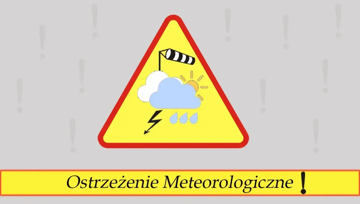 Ostrzeżenie IMGW: Burze w nocy z 31 lipca na 1 sierpnia