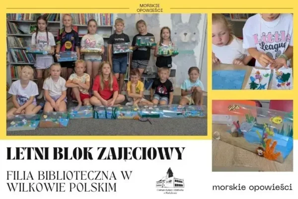 Morskie opowieści w Wilkowie Polskim – kreatywne warsztaty dla dzieci