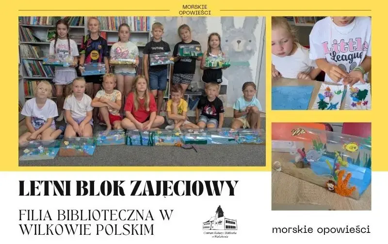Morskie opowieści w Wilkowie Polskim – kreatywne warsztaty dla dzieci