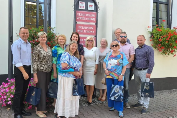 Estońska delegacja z wizytą w gminie Wielichowo – wymiana doświadczeń i dobre praktyki
