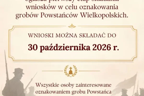 Gmina Rakoniewice upamiętni powstańców wielkopolskich – oznakowanie grobów