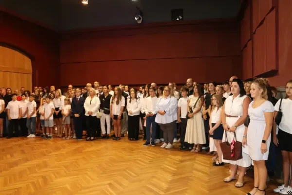 Uroczyste spotkanie burmistrza z najlepszymi uczniami gminy Grodzisk Wielkopolski
