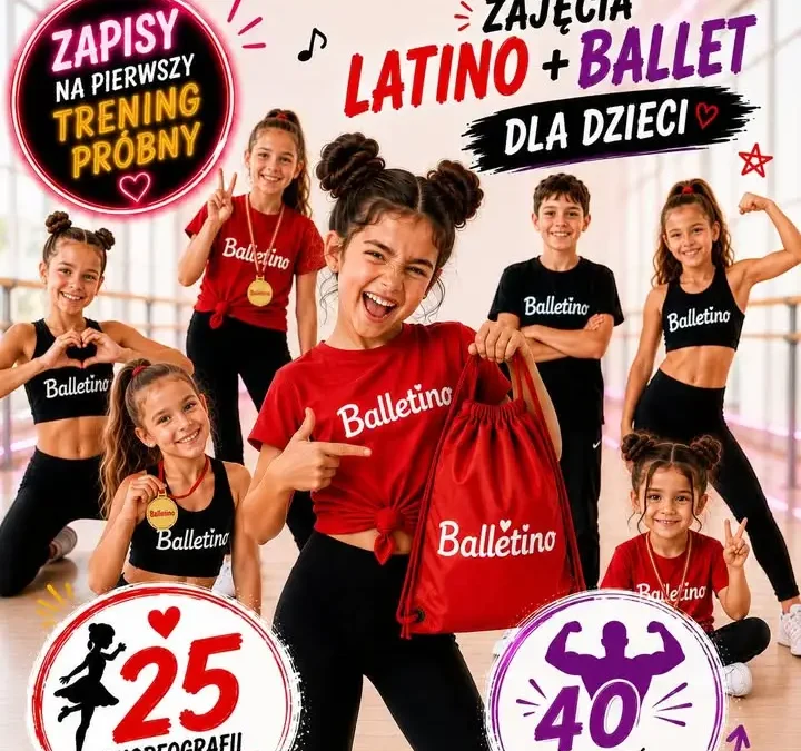 Zajęcia taneczne Balletino w Granowie – ruszyły zapisy na nowy sezon