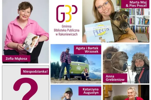Jesień w bibliotekach pełna spotkań z pisarzami i podróżnikami