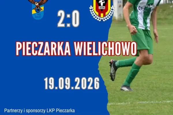 Pieczarka Wielichowo bez punktów we Wroniawach. Sokół skuteczniejszy w 5. kolejce B-klasy