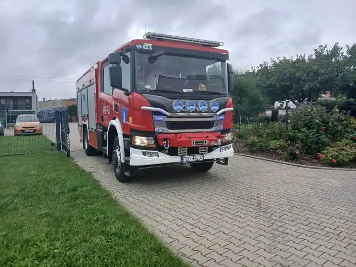Próbny alarm przeciwpożarowy w przedszkolu w Rakoniewicach