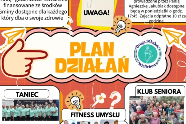 Seniorzy z Wielichowa wracają do aktywności – nowy plan zajęć po wakacjach