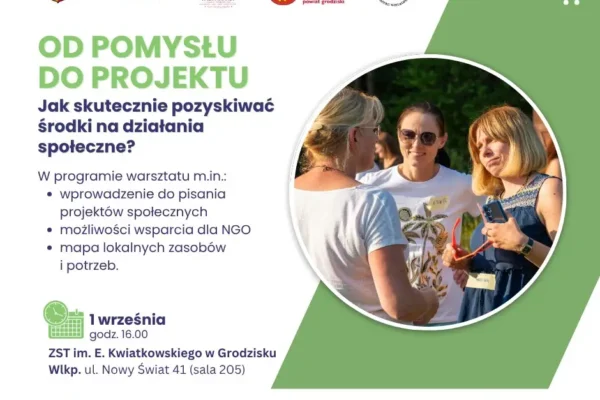 Bezpłatne spotkanie dla NGO: jak pozyskać środki na działania społeczne?