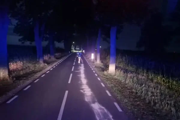 Trzy interwencje OSP Granowo w ciągu dwóch tygodni – kolizje, plama oleju i dzikie zwierzęta na drogach
