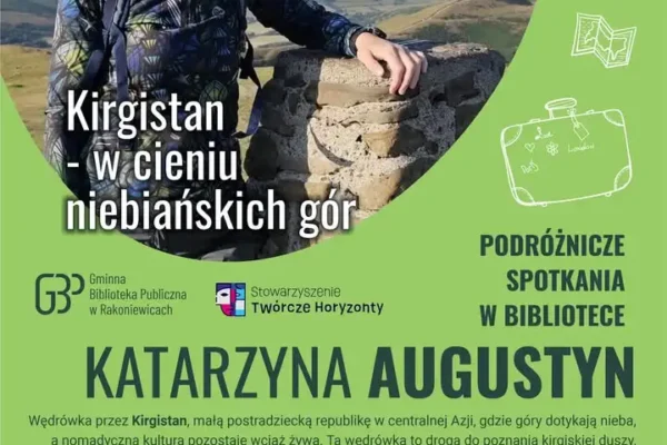 Podróżnicze spotkanie w Jabłonnie: Katarzyna Augustyn opowie o Kirgistanie