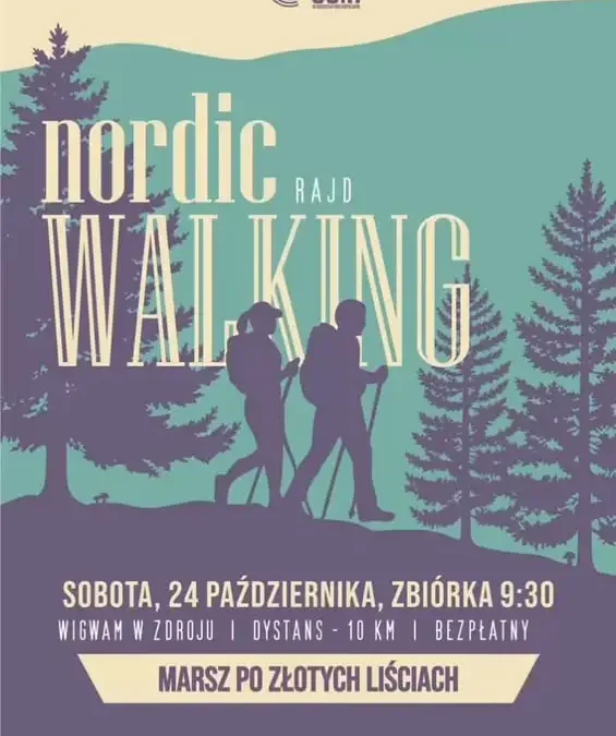 Jesienny rajd Nordic Walking w Grodzisku Wielkopolskim – 24 października