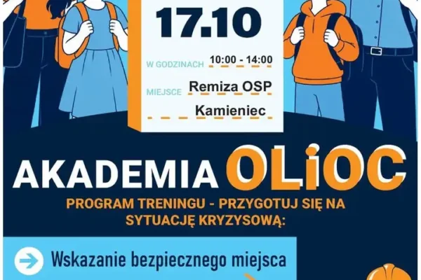Krajowy Trening Rodzinny – Akademia OLiOC w remizie OSP Kamieniec
