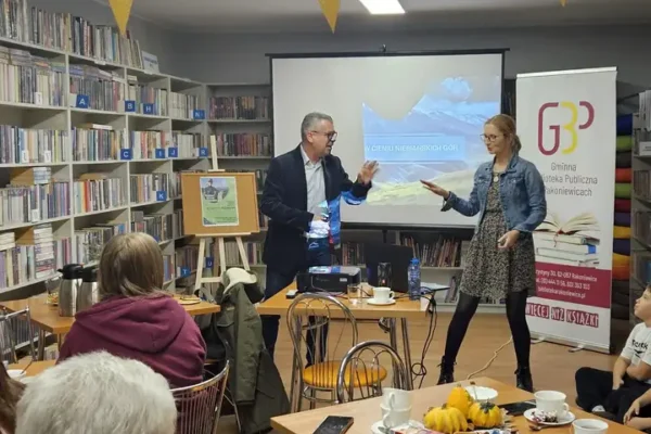Kirgistan oczami podróżniczki – spotkanie w bibliotece w Jabłonnie